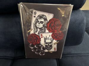 PLAQUE MÉTAL 20X30CM - CARTES