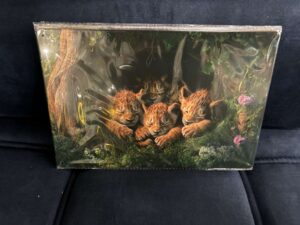 PLAQUE MÉTAL 20X30CM - LIONCEAUX