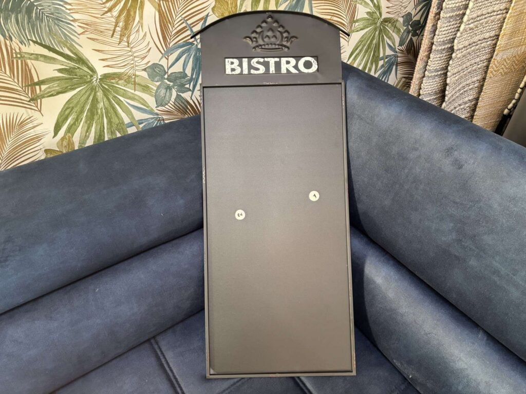 TABLEAU MAGNÉTIQUE "BISTRO" 38.5X87.5CM - DESTOCK