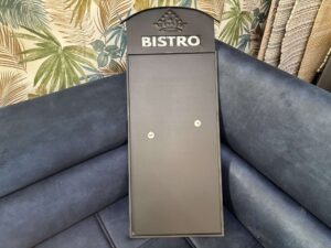 TABLEAU MAGNÉTIQUE "BISTRO" 38.5X87.5CM - DESTOCK