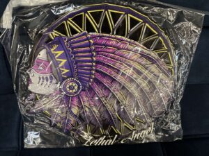 PLAQUE MÉTAL RELIEF LETHAL ANGEL