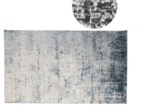 TAPIS “PERSEPOLIS” 100% VISCOSE BLEU -GRIS 120X170CM ANNEXE MEUBLE & DECO