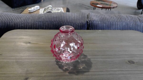 VASE PM VERRE ROSE ANNEXE MEUBLE & DECO