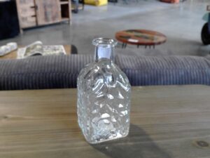 VASE PM STYLE CRAQUELÉ TRANSPARENT H.13CM ANNEXE MEUBLE & DECO