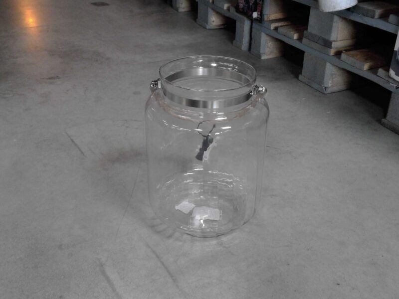 LANTERNE VERRE ANSE CORDE