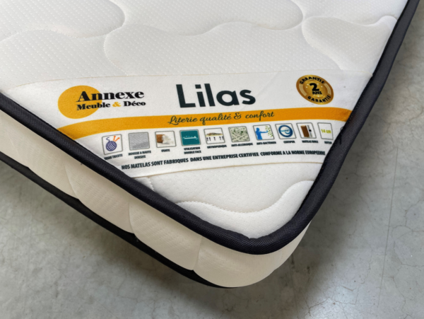 MATELAS LILAS 90X190 ANNEXE MEUBLE & DECO