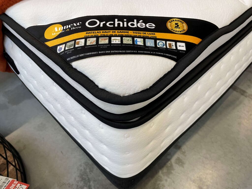 MATELAS ORCHIDÉE/LILLE 90X190