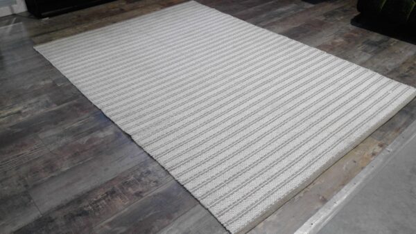 TAPIS MEERA 100% COTON TAUPE 170X240CM ANNEXE MEUBLE & DECO