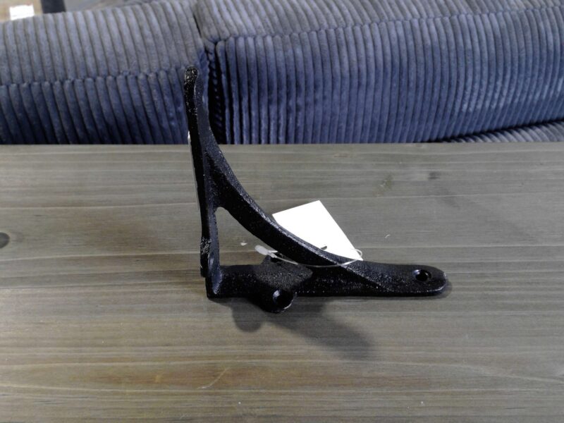 EQUERRE POUR ÉTAGÈRE METAL NOIR