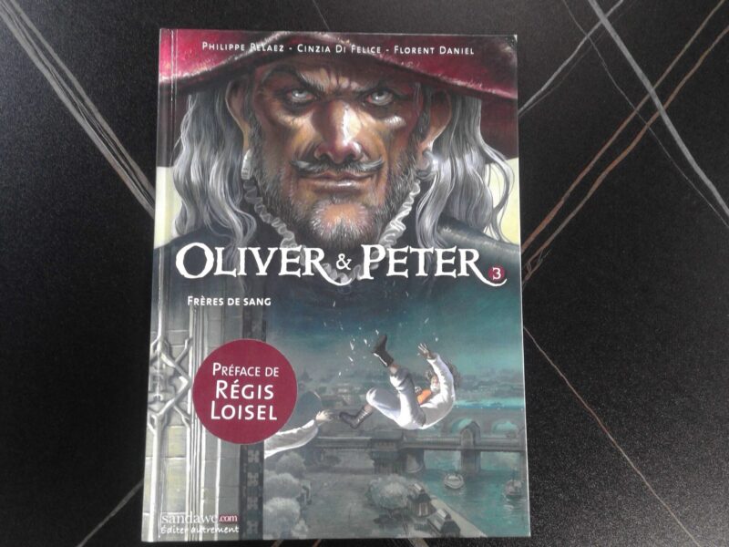 LIVRE - BD - OLIVER et PETER - FRÈRES DE SANG