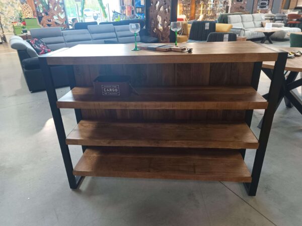 BAR MANGUIER ET MÉTAL L.145CM – Image 2