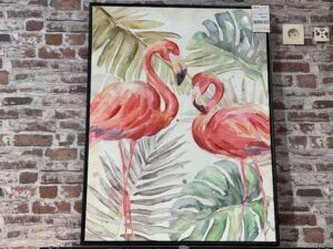 TABLEAU FLAMANDS ROSES 60X80CM – DESTOCK ANNEXE MEUBLE & DECO