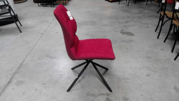 CHAISE WISH COLORIS ROUGE PIED ARAIGNÉE ( ZONE TR) ANNEXE MEUBLE & DECO