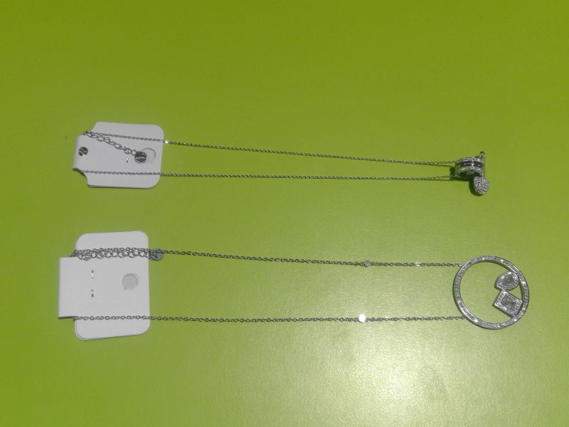 COLLIER FEMME ACIER INOXYDABLE ET STRASS
