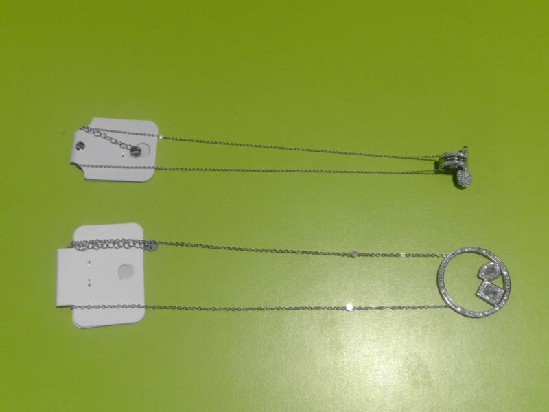 COLLIER FEMME ACIER INOXYDABLE ET STRASS